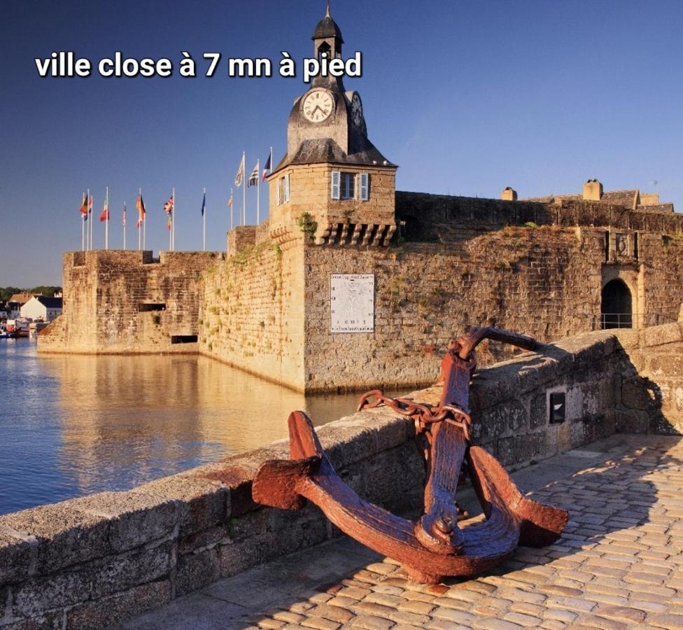 Appartement Vue Mer Concarneau Esterno foto